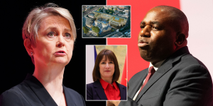 Lammy and Cooper yield to China as they give conditional green light over ‘super-embassy’ just days after Reeves returns from Beijing