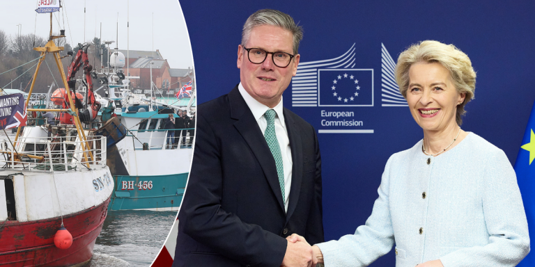 Labour accused of being ‘ready to concede British sovereignty’ to EU as Brussels attempts to tear apart Brexit fishing deal