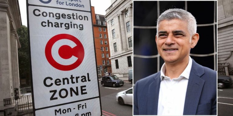 Sadiq Khan’s congestion charge raked in thousands of pounds after stamping down on appeals -‘We do not accept’