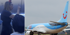 Tui flight attendant applauded by passengers after exploding at 'abusive and racist' travellers: 'Enough is enough!'