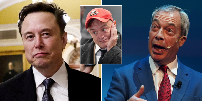 Elon Musk reconciles Nigel Farage fall out after Reform’s Brexit nemesis spearheads Tesla chief’s broadside attacks: ‘All fine now!’