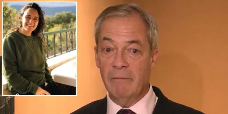 Nigel Farage holds back tears after contacting mother of British-Israeli hostage Emily Damari finally released by Hamas