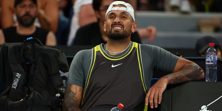 British tennis star Jacob Fearnley knocks out Nick Kyrgios to ruin Australian Open return in first round clash