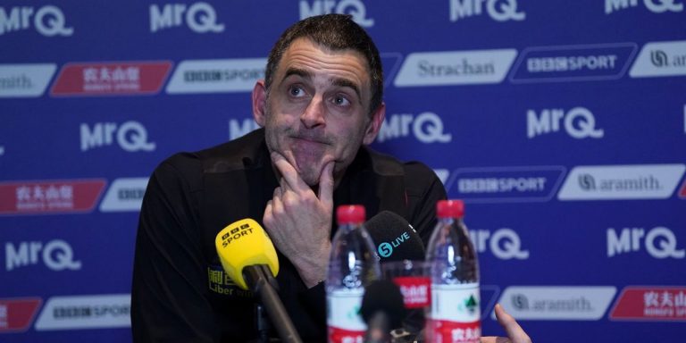 Ronnie O’Sullivan issues message to rival Ali Carter 12 months after explosive Masters row