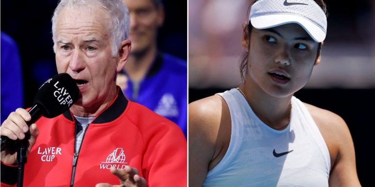 John McEnroe accuses Emma Raducanu of ‘iffy’ behaviour as Australian Open controversy erupts