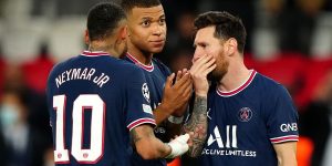 Neymar fires shots at Kylian Mbappe and says forward was ‘jealous’ of Lionel Messi during time at PSG