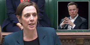 Elon Musk: Labour MP Lola McEvoy threatens to ban X after Jess Phillips row