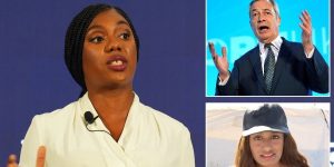 Kemi Badenoch blasts Nigel Farage after Reform UK opens door to Isis bride’s UK return