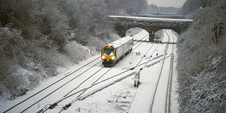 Trains cancelled for several hours after union tells drivers not to WALK on snow despite 15% pay rise