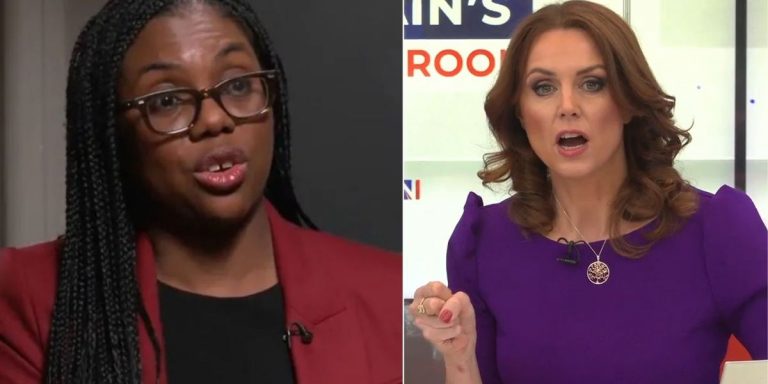 ‘What are you doing?!’ Bev Turner hits out at Kemi Badenoch for regurgitating ‘triggering’ remark in GB News interview