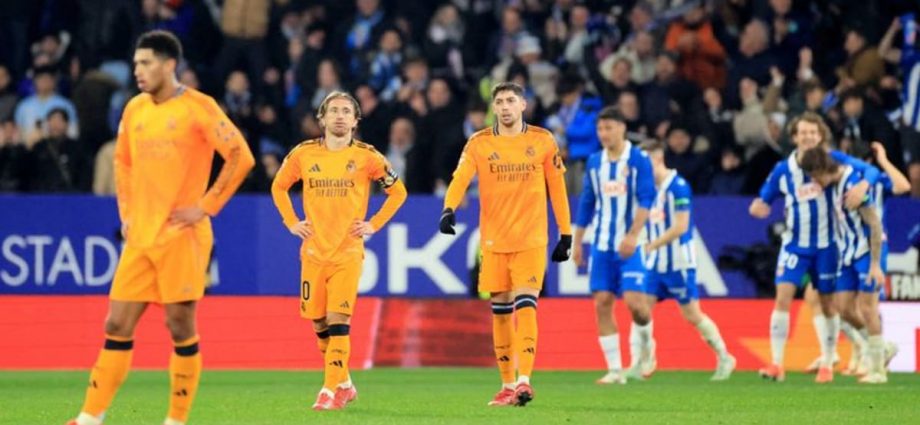 Real Madrid beaten by Espanyol after late Romero winner