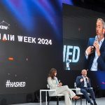 Ripple CEO Brad Garlinghouse at Korea Blockchain Week on Sept. 4. (Parikshit Mishra/CoinDesk)