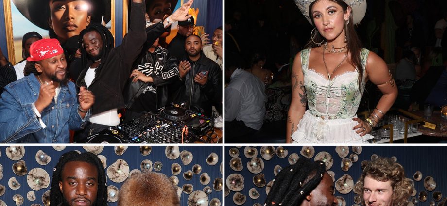 Shaboozey, J Lo, Post Malone Hit Grammys After-Parties in L.A.