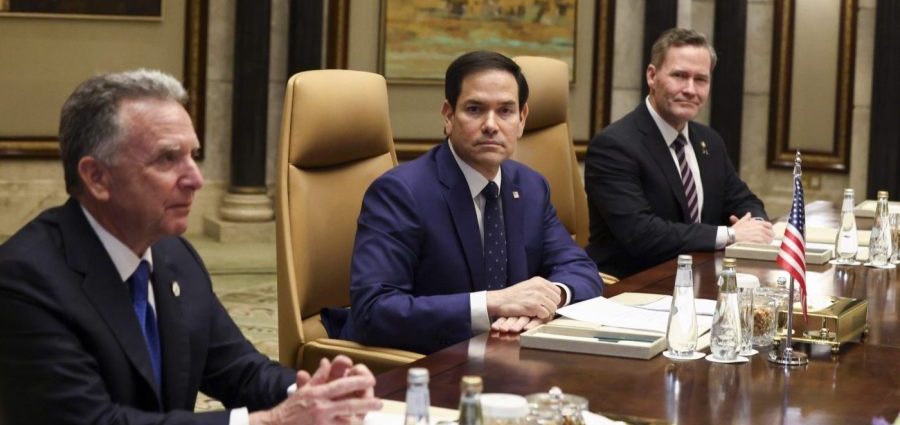 Watch: Rubio, top Russian officials in Saudi Arabia discuss end to war in Ukraine