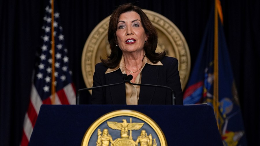 Hochul ratchets up fight with Trump amid competitive reelection bid