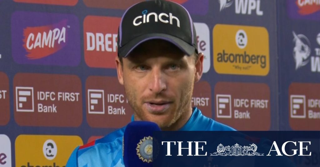 Buttler reacts to India's smashing