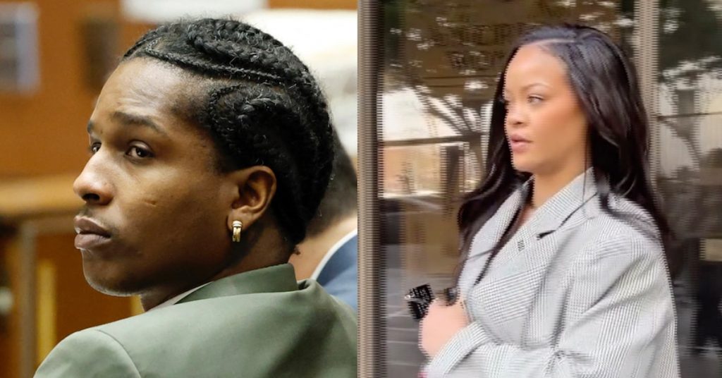Rihanna Spotted at Court Supporting A$AP Rocky for Third Day — Video!