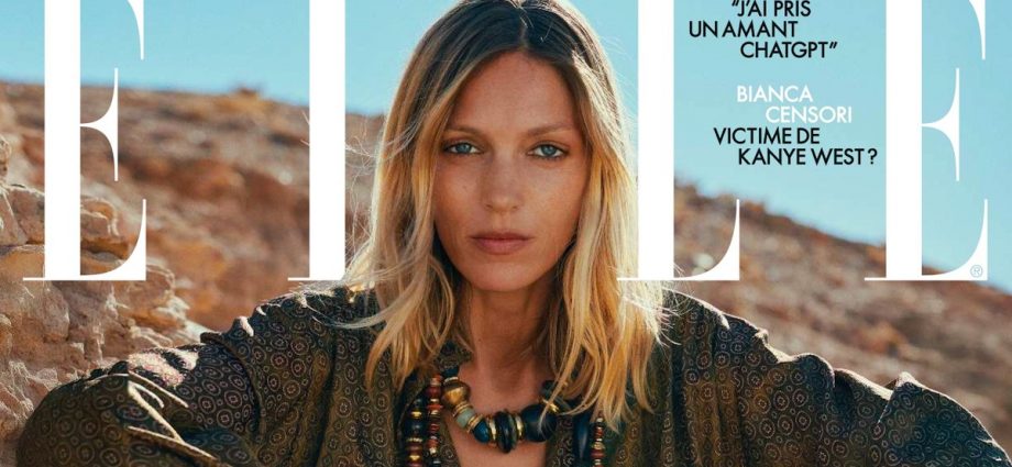 Anja Rubik ELLE France February 20 2025