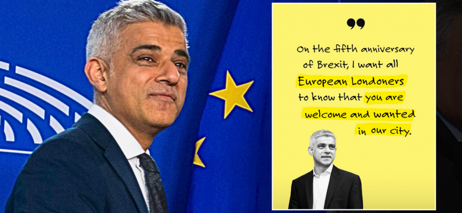 Brexit: Sadiq Khan embarks on anti-Brexit tirade on fifth anniversary of escaping EU