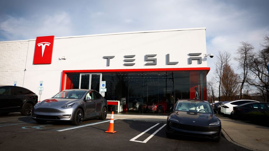 Stocks making the biggest moves premarket: TSLA, STLA, NVDA