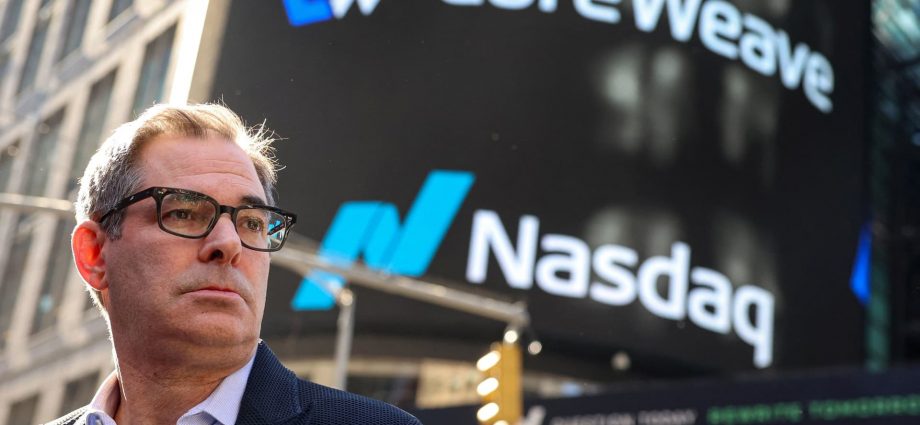CoreWeave shares slump nearly 8% in second day of trading