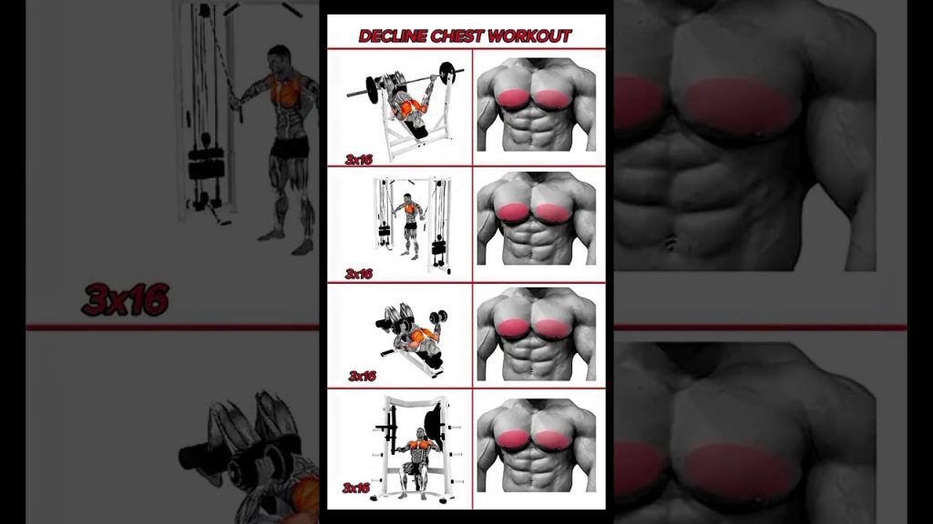 YOU WANNA GET BIGGER LOWER CHEST? TRY THIS 💪🔥 | Gym Decline Chest Workout