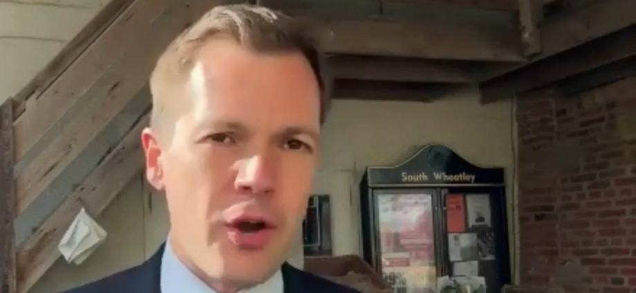 WATCH: Robert Jenrick FUMES at Justice Secretary