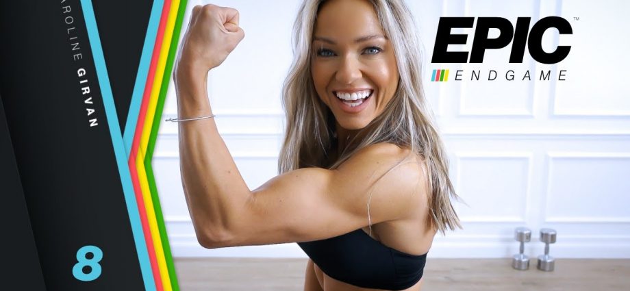 BRAWNY Back and Biceps Workout + Abs & Core | EPIC Endgame Day 8