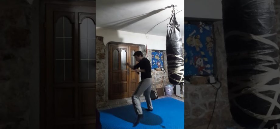 Shadow boxing with weights improve your hand speed