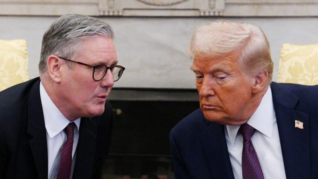 Starmer and Trump discuss 'productive' talks on US-UK trade deal
