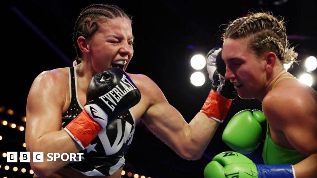 Mikaela Mayer vs Sandy Ryan: Briton Sandy Ryan relives her paint attack in New York