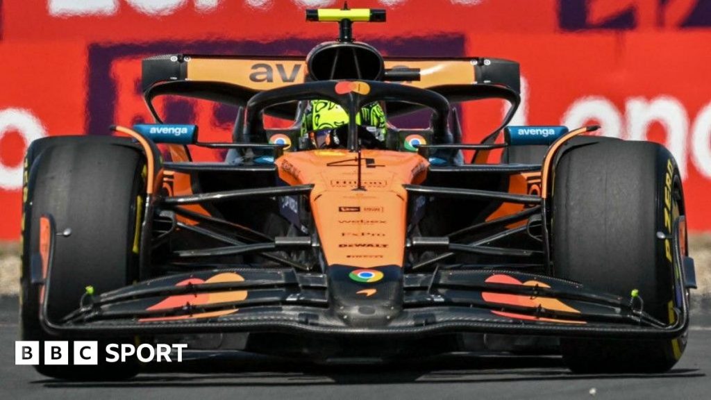 Lando Norris tops Chinese Grand Prix practice