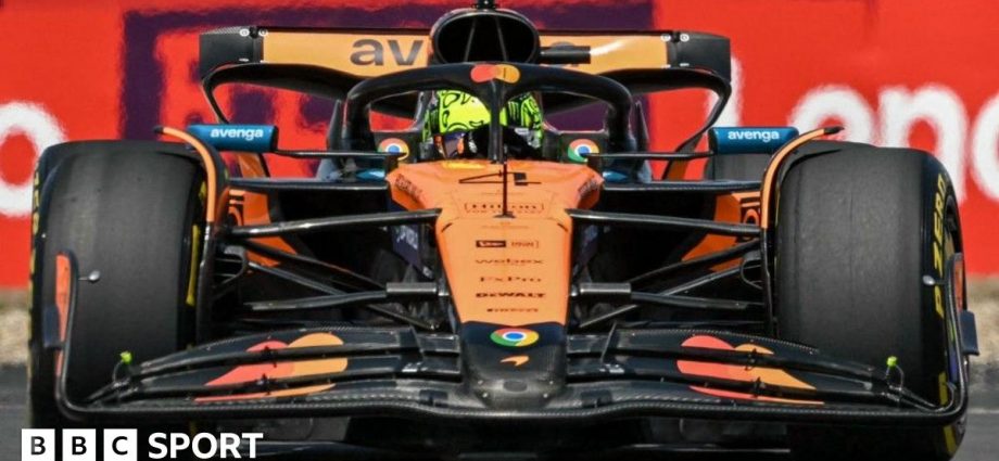 Lando Norris tops Chinese Grand Prix practice