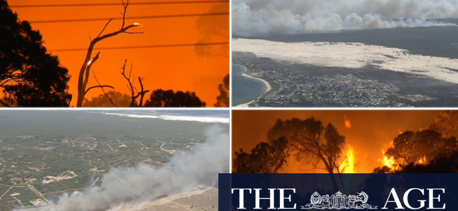 Residents told to evacuate after lightning sparks fires north of Perth