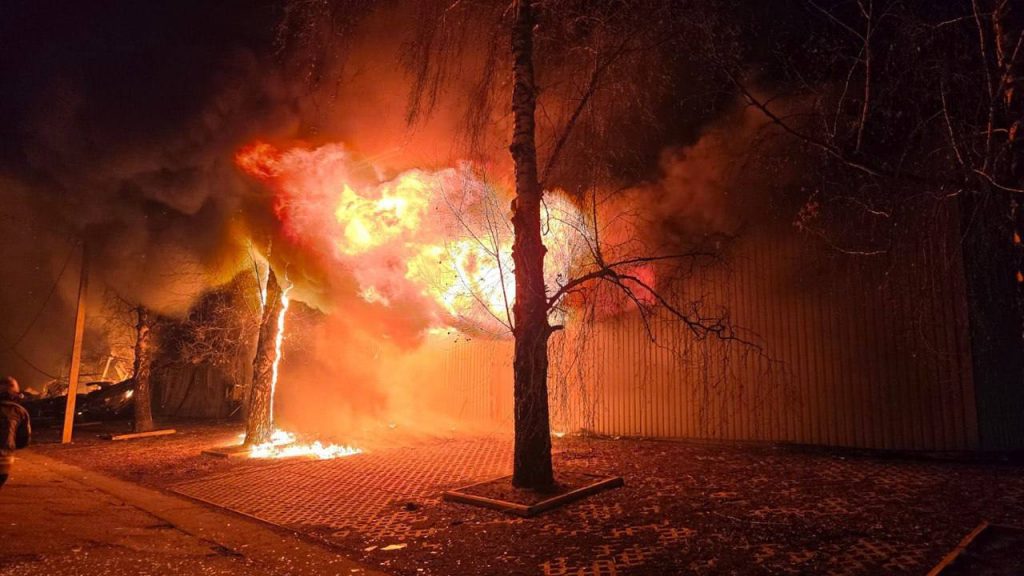 Russian drone attack on Kharkiv injures 9