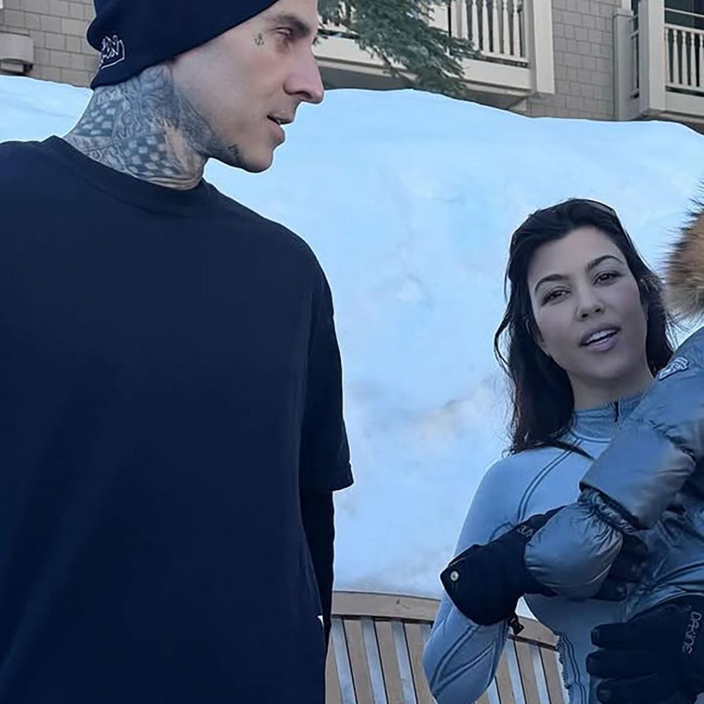 Kourtney Kardashian's Son Rocky Adorably Bundles Up for a Family Road 