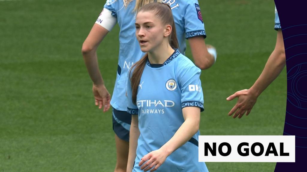 WSL: Jess Park's goal ruled out for Manchester City against Chelsea