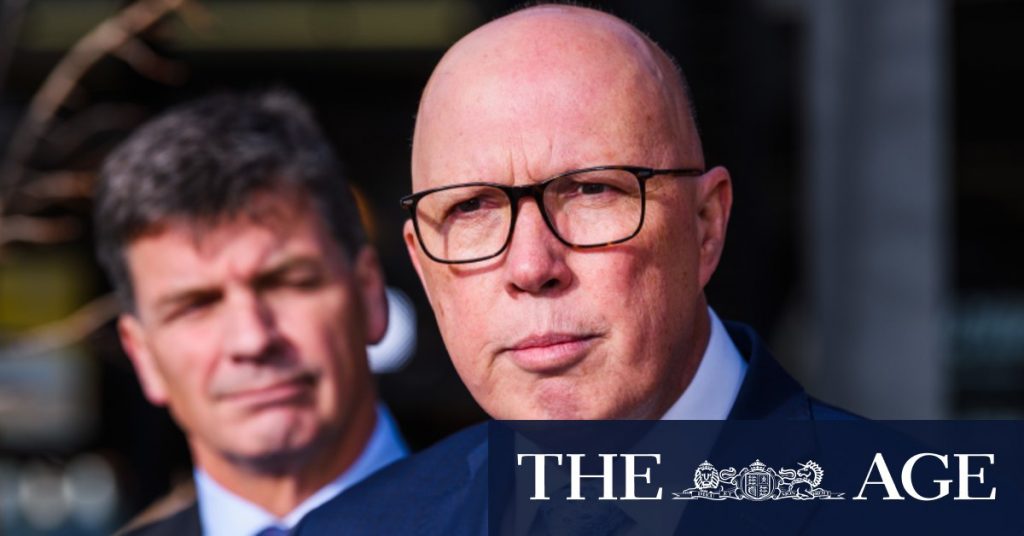The leaking has to stop’, Dutton warns dissent will cost seats