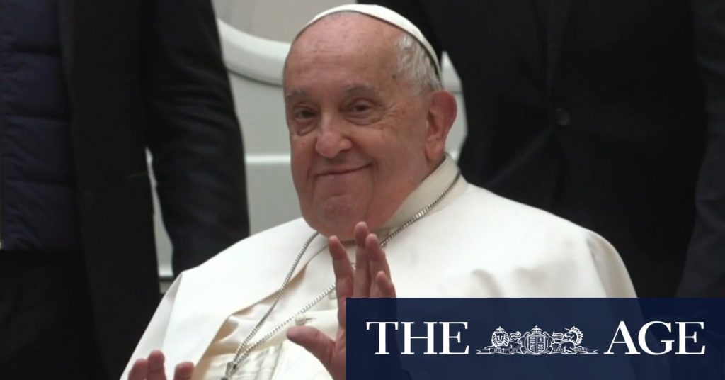 Video: Pope released from hospital