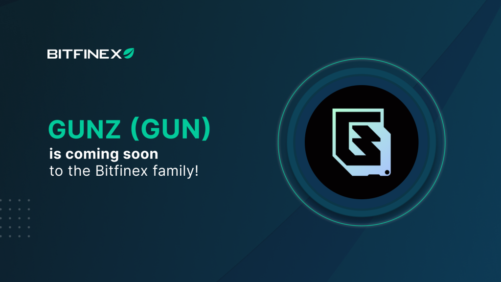 Bitfinex Among First Exchanges to List GUN, Native Token of GUNZ Blockchain