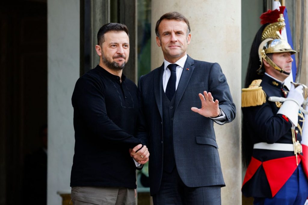 Zelensky arrives in France to meet Macron ahead of 'coalition of the willing' summit