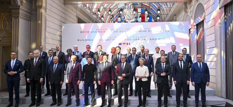 Leaders from 31 countries gather for Paris summit to strengthen support for Ukraine, discuss peace