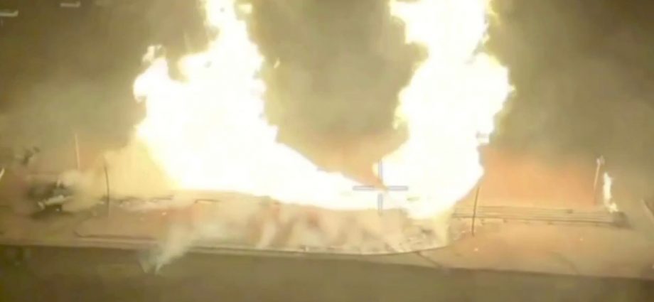 Ukraine accuses Russia of false flag attack on Sudzha gas metering station in Kursk Oblast