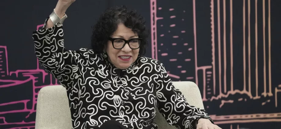 Sotomayor warns against challenging judicial independence as Trump attacks legal system