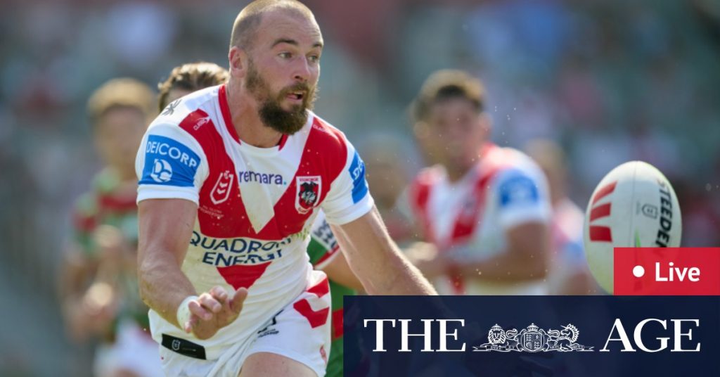 St-George Illawarra Dragons v Melbourne Storm, Cowboys v Raiders, Sharks v Bulldogs scores, updates, odds, how to watch, results