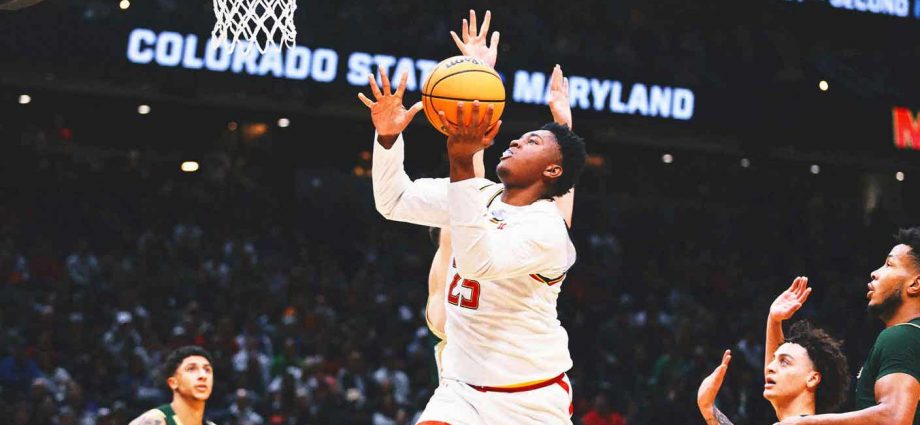 Maryland's Derik Queen banks in 1st buzzer-beater of 2025 men's NCAA Tournament