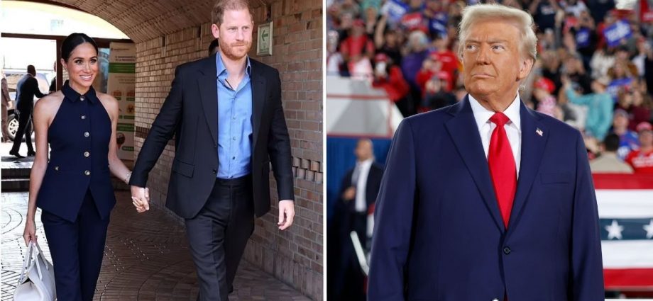 Donald Trump condemned after lashing out at Meghan Markle during Prince Harry olive branch
