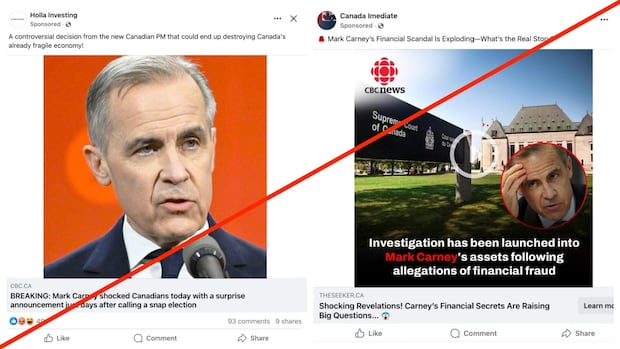 Fake election news ads are luring people into investment schemes. We got some taken down