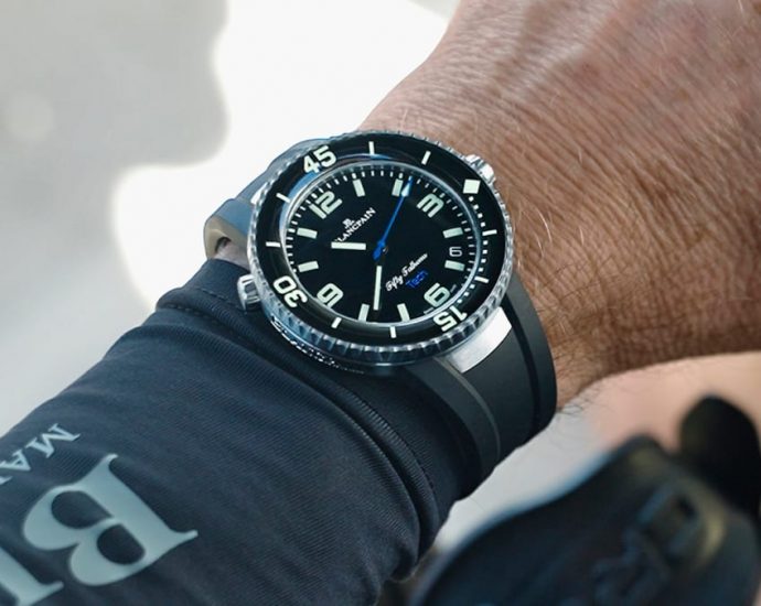 The Blancpain Fifty Fathoms Tech BOC IV supports a marine research centre in the Philippines