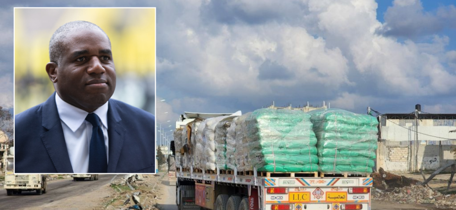 Britain accuses Israel of breaking international law for the FIRST time as David Lammy slams Netanyahu for blocking humanitarian aid
